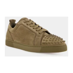 Business Sko<Christian Louboutin Louis Junior Spikes Sneakers Brun