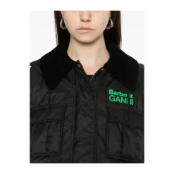 Frakker<Barbour LQU1890 Peplum Longline Quilted Jacket Sort
