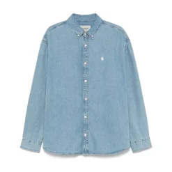 Skjorter^Carhartt Wip L/S Lucas Shirt Blå