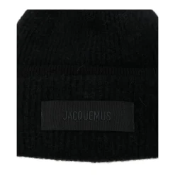 Huer, Kasketter & Hatte|Huer & Kasketter^Jacquemus Luksuriøs Alpaka Blandet Unisex Hat Sort