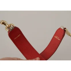 Tilbehør Til Tasker<Dolce & Gabbana Luksuriøs Python Læder Taske Strop i Beige Multifarvet