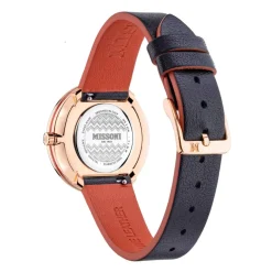 Ure<Missoni Luksus Dameur med Multifarvet Skive Sort
