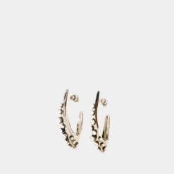 Smykker^Alexander McQueen Luksus Pave Øreringe Grå