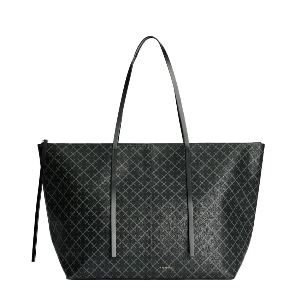 Indkøbstasker<By Malene Birger Luze Tote Bag Sort