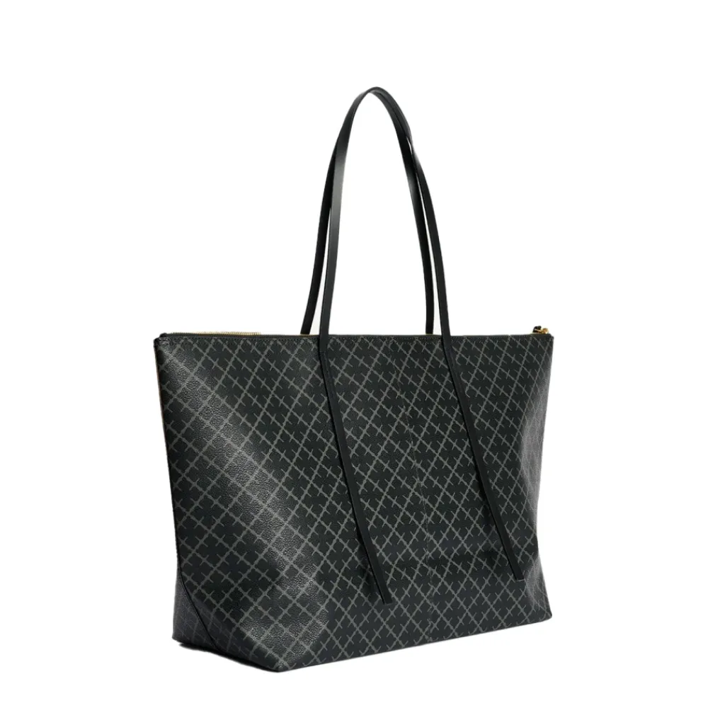 Indkøbstasker<By Malene Birger Luze Tote Bag Sort