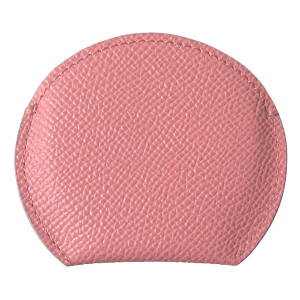 Tilbehør Til Tasker^Dolce & Gabbana Lyserød Læder Spejlholder Pink