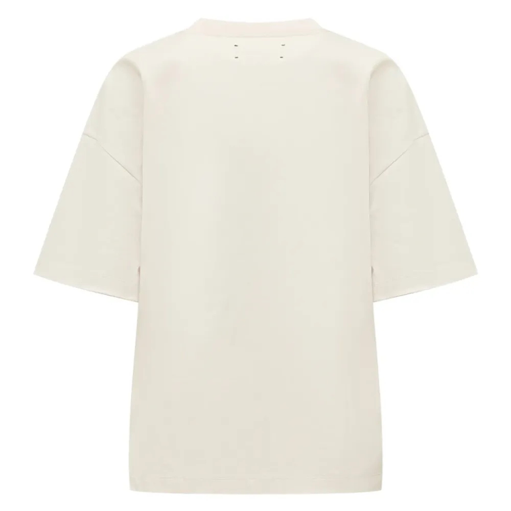 T-Shirts^Amiri MA Drop Shoulder Tee Beige