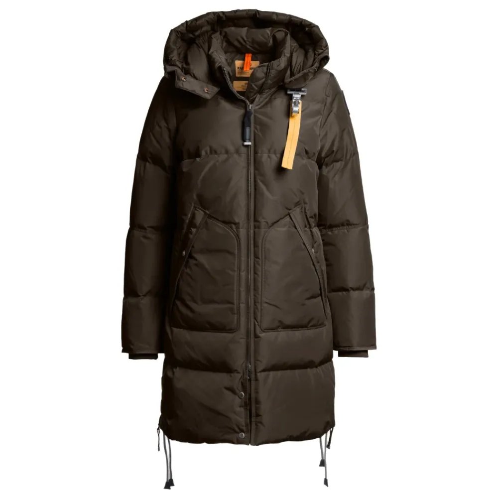 Frakker<Parajumpers MA33 Long Bear Down Jacket Brun
