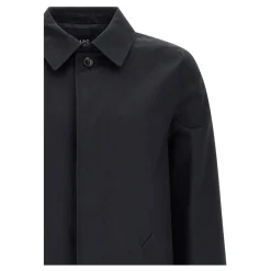 Frakker^A.P.C. Mac Ville Trenchcoat Sort