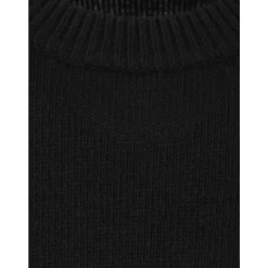 Strik^Stone Island Maglia Crew Neck Sweater Sort