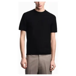 Strik<Emporio Armani Maglia Punto Fantasia Sort