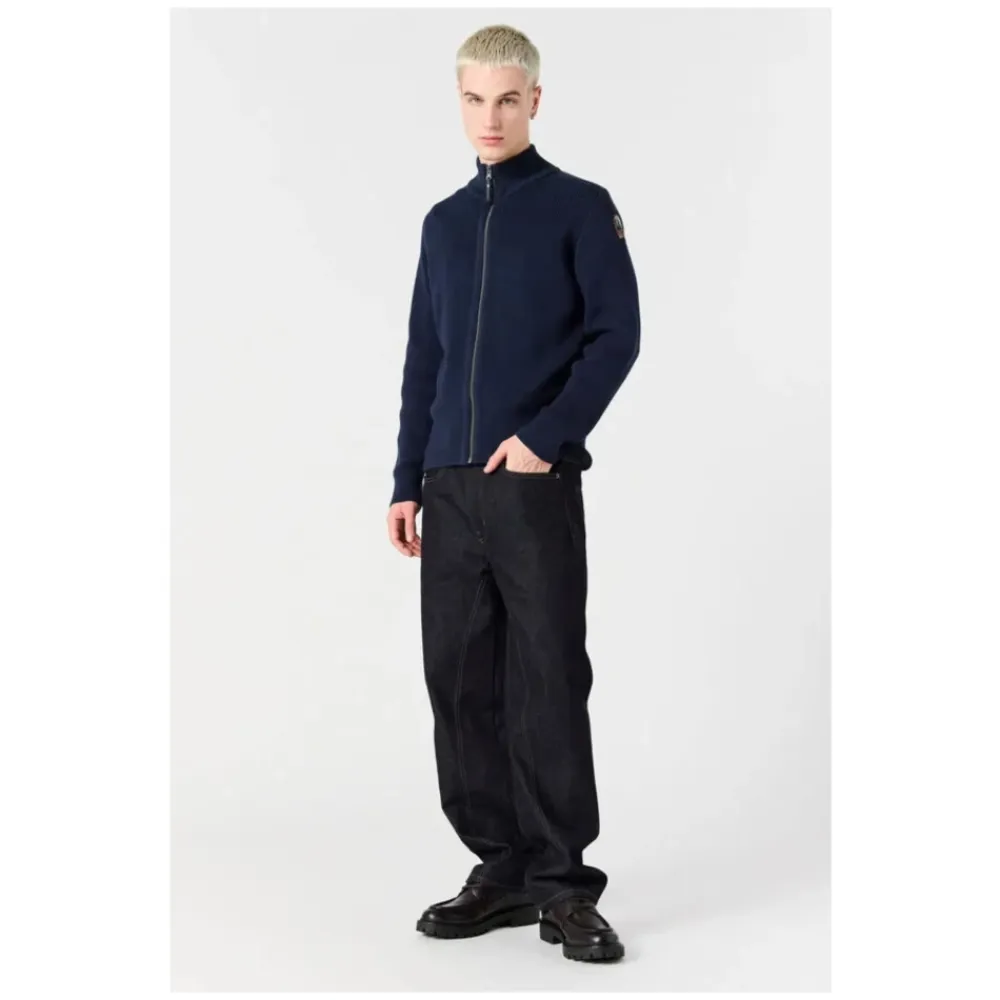 Strik^Parajumpers Manny Cardigan Blå