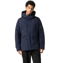 Jakker^Parajumpers Marine Hættet Jakke Kazu Stil Blå