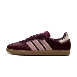 Sneakers<Adidas Maroon Sand Strata Pony Sneakers Pink