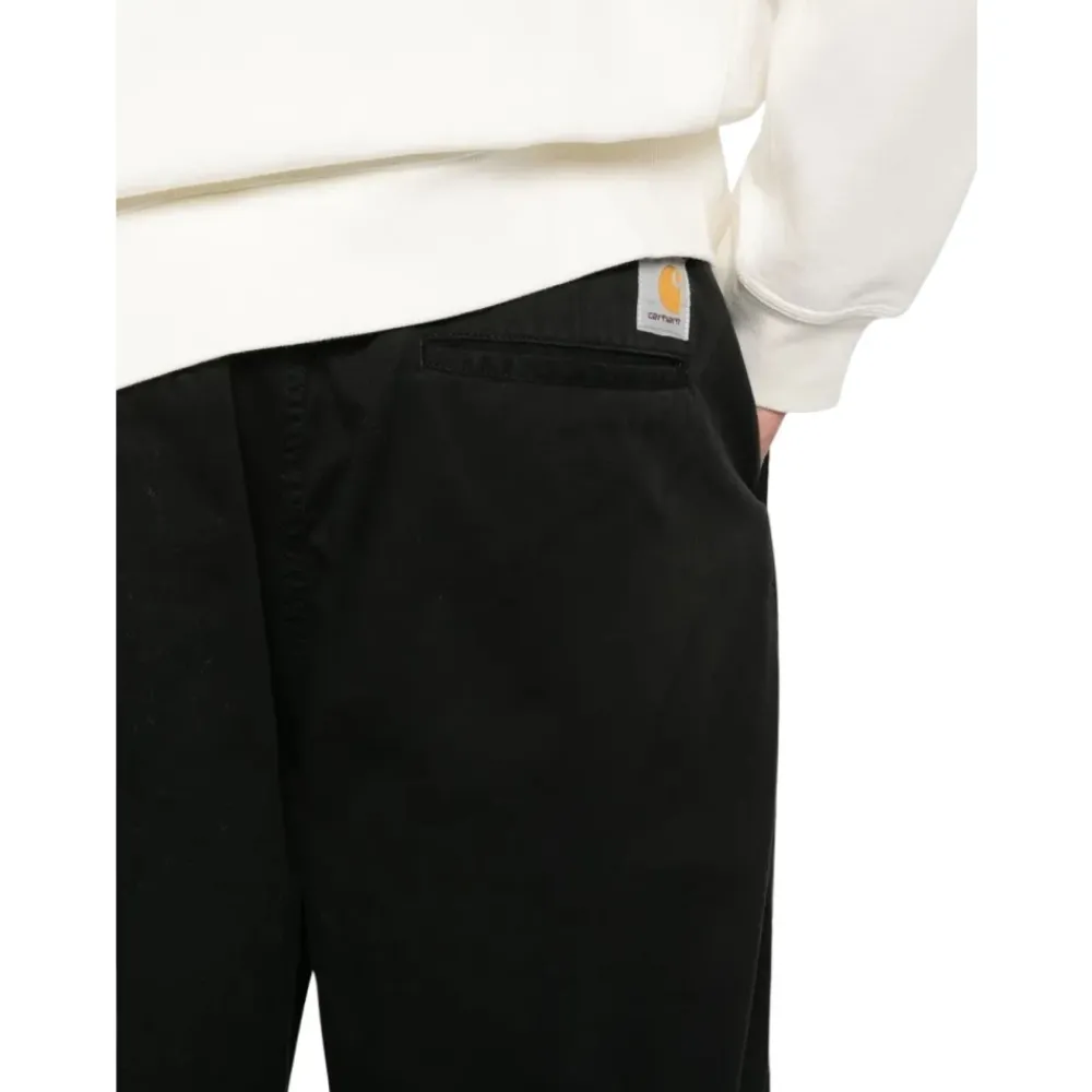 Bukser<Carhartt Wip Marv Pant Sort