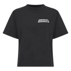 T-Shirts^Balenciaga Masking Tape T-shirt Medium Fit Sort