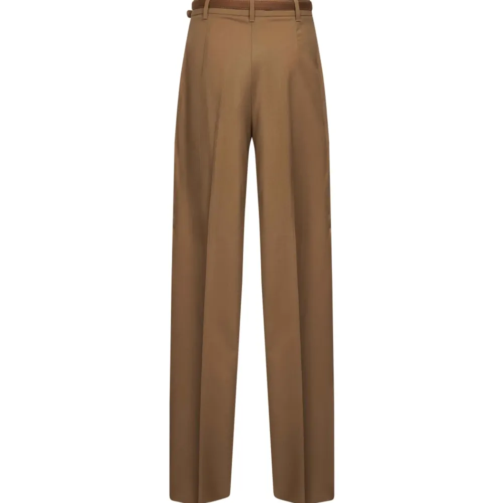 Bukser^Max Mara Studio RTW... Camel Brun