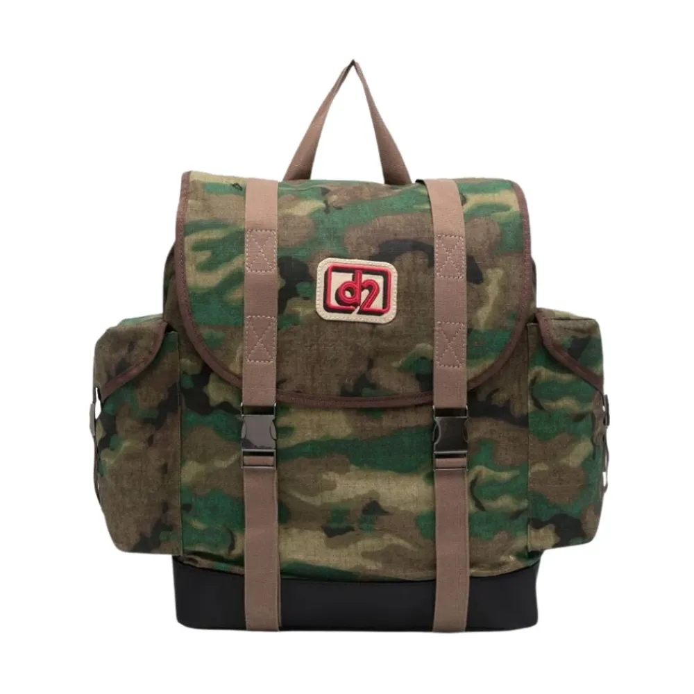 Tasker^Dsquared2 Maxi Backpack Grøn