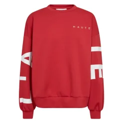 Sweatshirts^Haute L'Amitié Maxi Split Logo Sweatshirt Rød