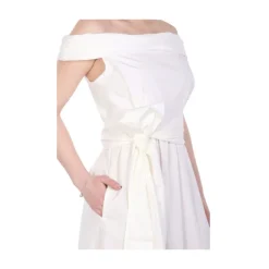 Kjoler Day Dresses > Midi Dresses Hvid