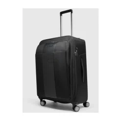 Kufferter<Piquadro Medium udvidelig 4-hjuls kuffert Sort
