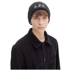 Huer, Kasketter & Hatte^A.P.C. Merino Uld Ribstrikket Hat Blå