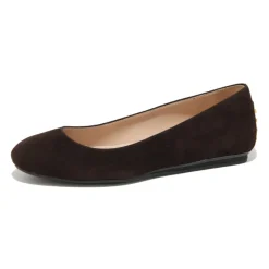 Ballerinasko<Tod's Metallic Ballerina Sko til Piger Brun