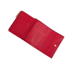 Punge & Kortholder^Coccinelle Metallic Small Rød