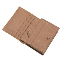 Punge & Kortholder^Coccinelle Metallic Soft Flap Wallet Brun