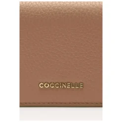 Punge & Kortholder^Coccinelle Metallic Soft Flap Wallet Brun