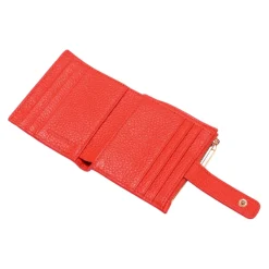 Punge & Kortholder^Coccinelle Metallic Soft Wallet Rød