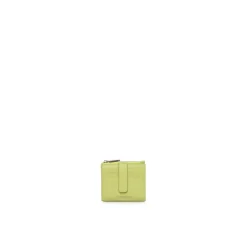 Punge & Kortholder^Coccinelle Metallic Soft Wallet Grøn
