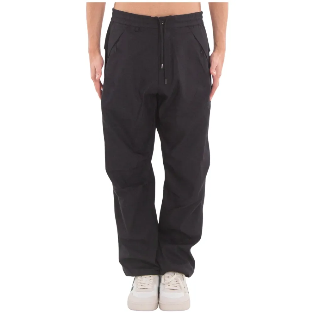 Bukser<C.P. Company Metropolis Series Technical Panama Boxy Pants Sort