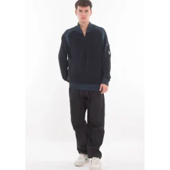 Bukser<C.P. Company Metropolis Series Technical Panama Boxy Pants Sort