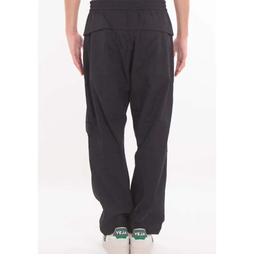 Bukser<C.P. Company Metropolis Series Technical Panama Boxy Pants Sort