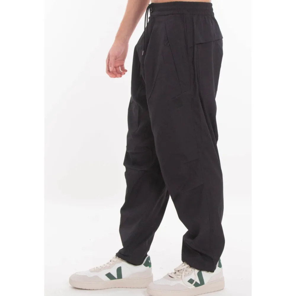 Bukser<C.P. Company Metropolis Series Technical Panama Boxy Pants Sort
