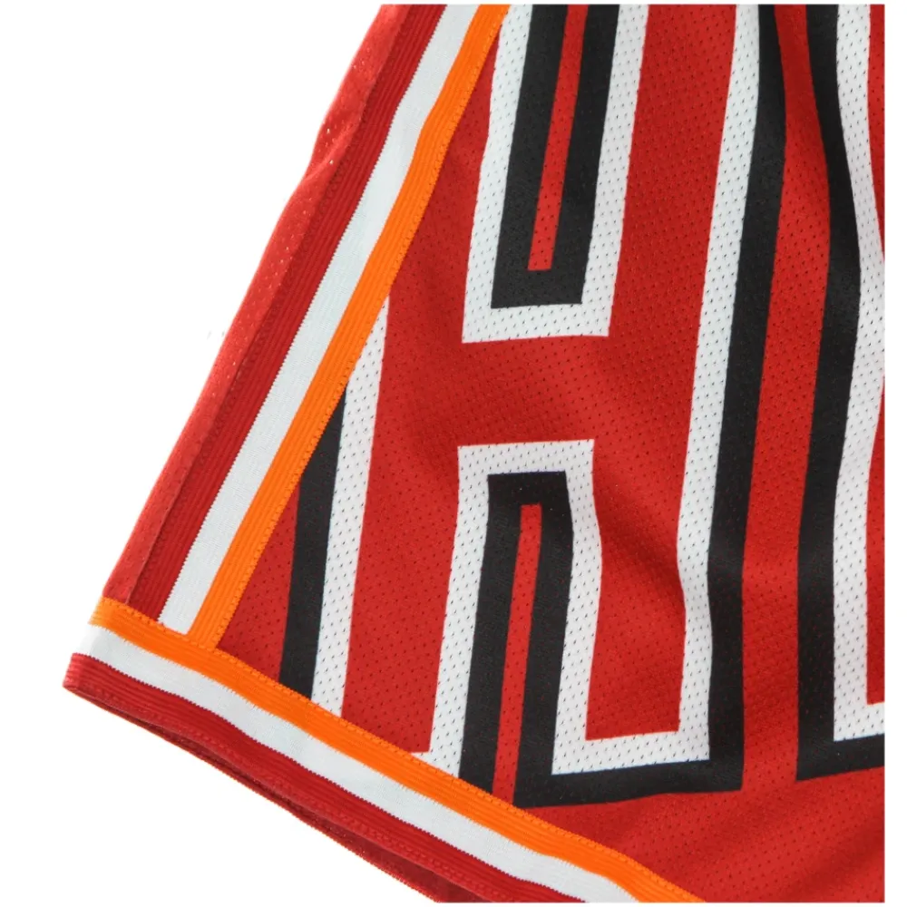 Træningsbukser & Tights^Mitchell & Ness Miami Heat Basketball Shorts Hardwood Classics Rød