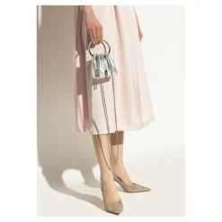 Bæltetasker<Jimmy Choo Micro Bon Bon Grå