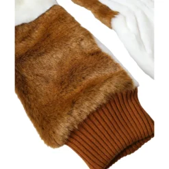 Handsker^Dolce & Gabbana Mid Arm Length Knitted Fur Gloves Brun
