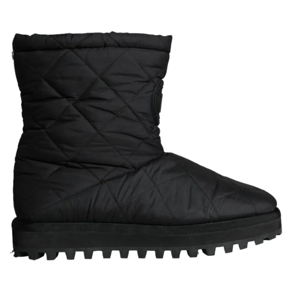Vinterstøvler^Dolce & Gabbana Mid Calf Boots Sort