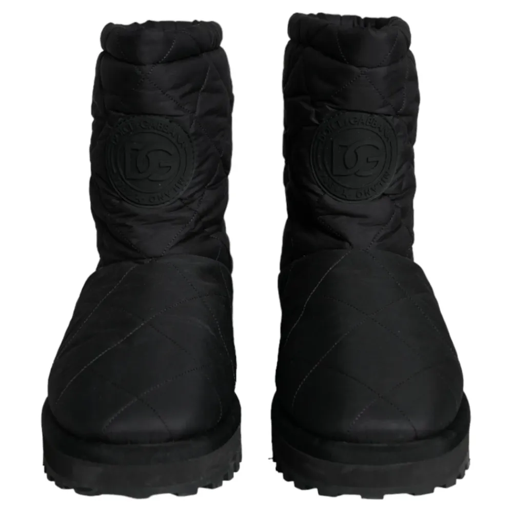 Vinterstøvler^Dolce & Gabbana Mid Calf Boots Sort