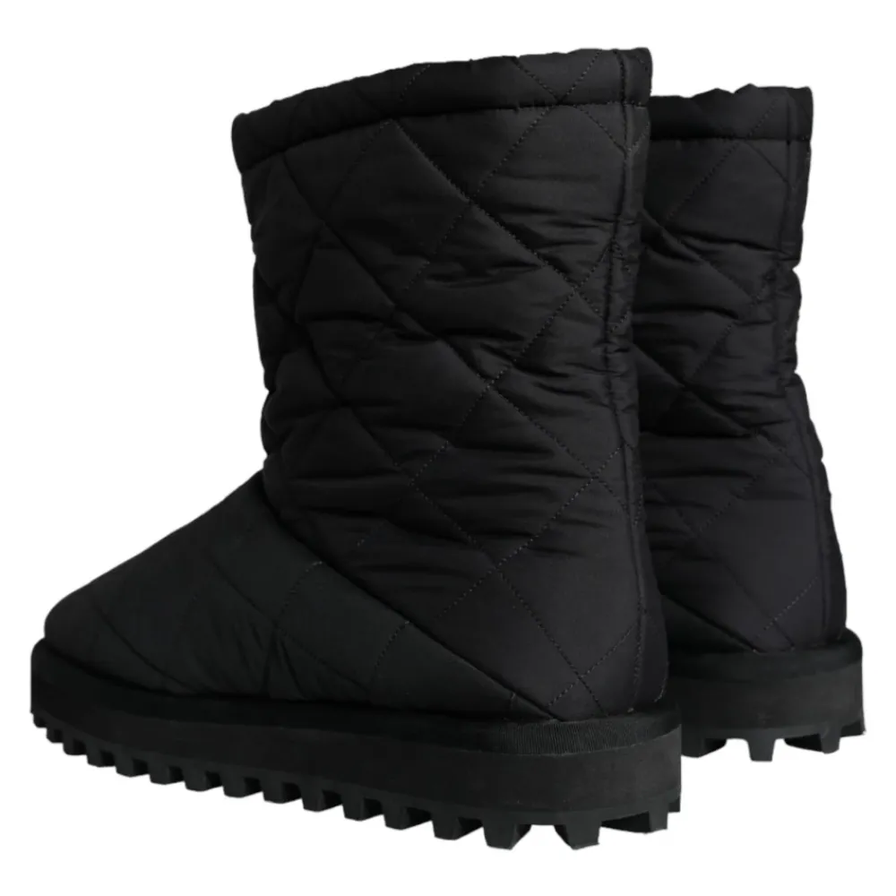 Vinterstøvler^Dolce & Gabbana Mid Calf Boots Sort