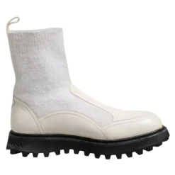 Vinterstøvler<Dolce & Gabbana Mid Calf Boots Hvid