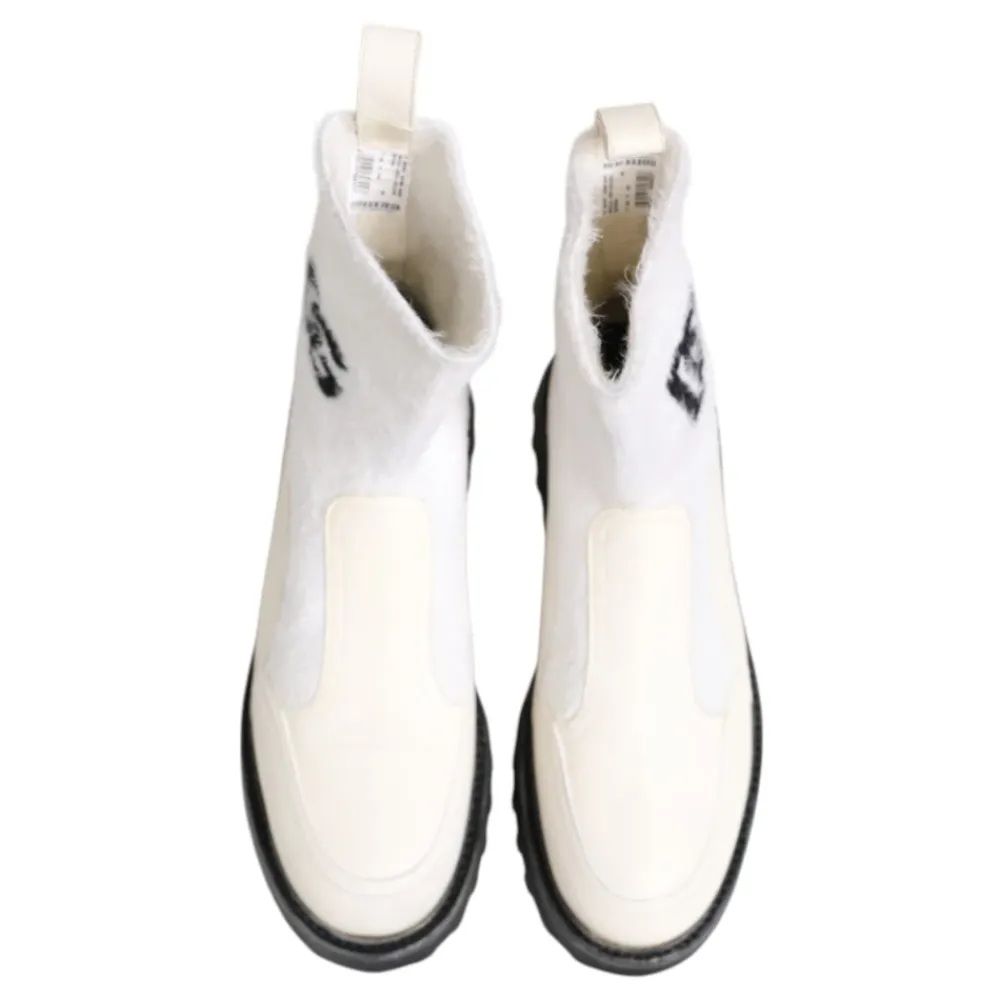 Vinterstøvler<Dolce & Gabbana Mid Calf Boots Hvid