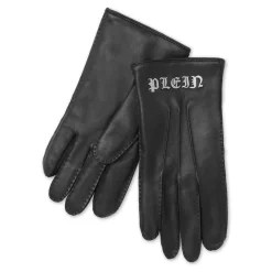 Handsker^Philipp Plein Mid-Gloves Gothic Plein Sort