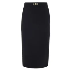 Nederdele<Elisabetta Franchi Midi Nederdel Sort