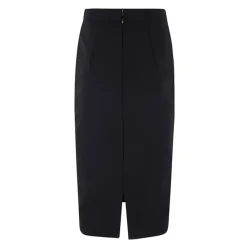 Nederdele<Elisabetta Franchi Midi Nederdel Sort