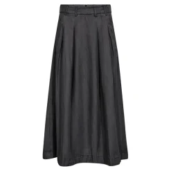 Nederdele<Co'Couture Midi Nederdel Sort