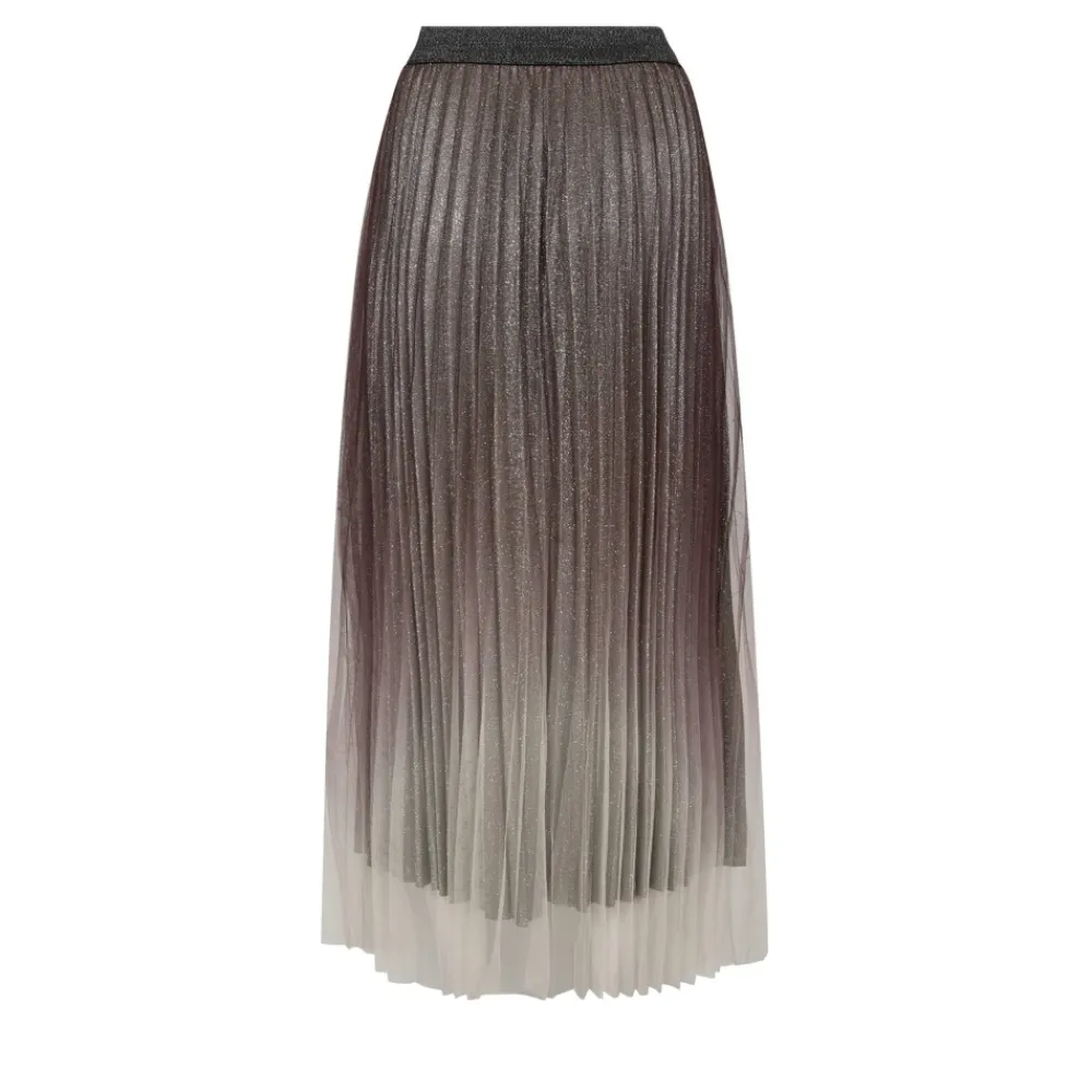 Nederdele^Co'Couture Midi Nederdele Brun