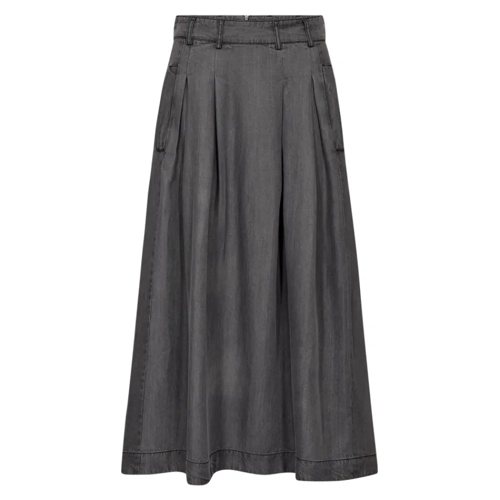 Nederdele<Co'Couture Midi Nederdele Grå